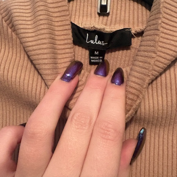 Nude Ribbed Bodysuit - Picture 3 of 3